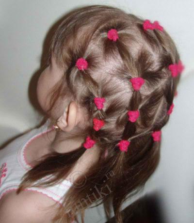 Легкие варианты плетения кос для девочек на короткие волосы